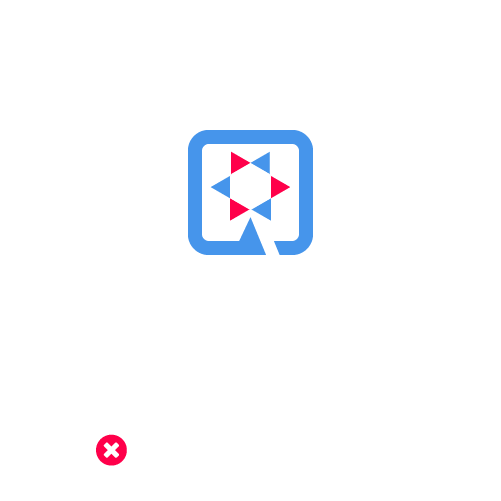 Don't resize the elements of the logo